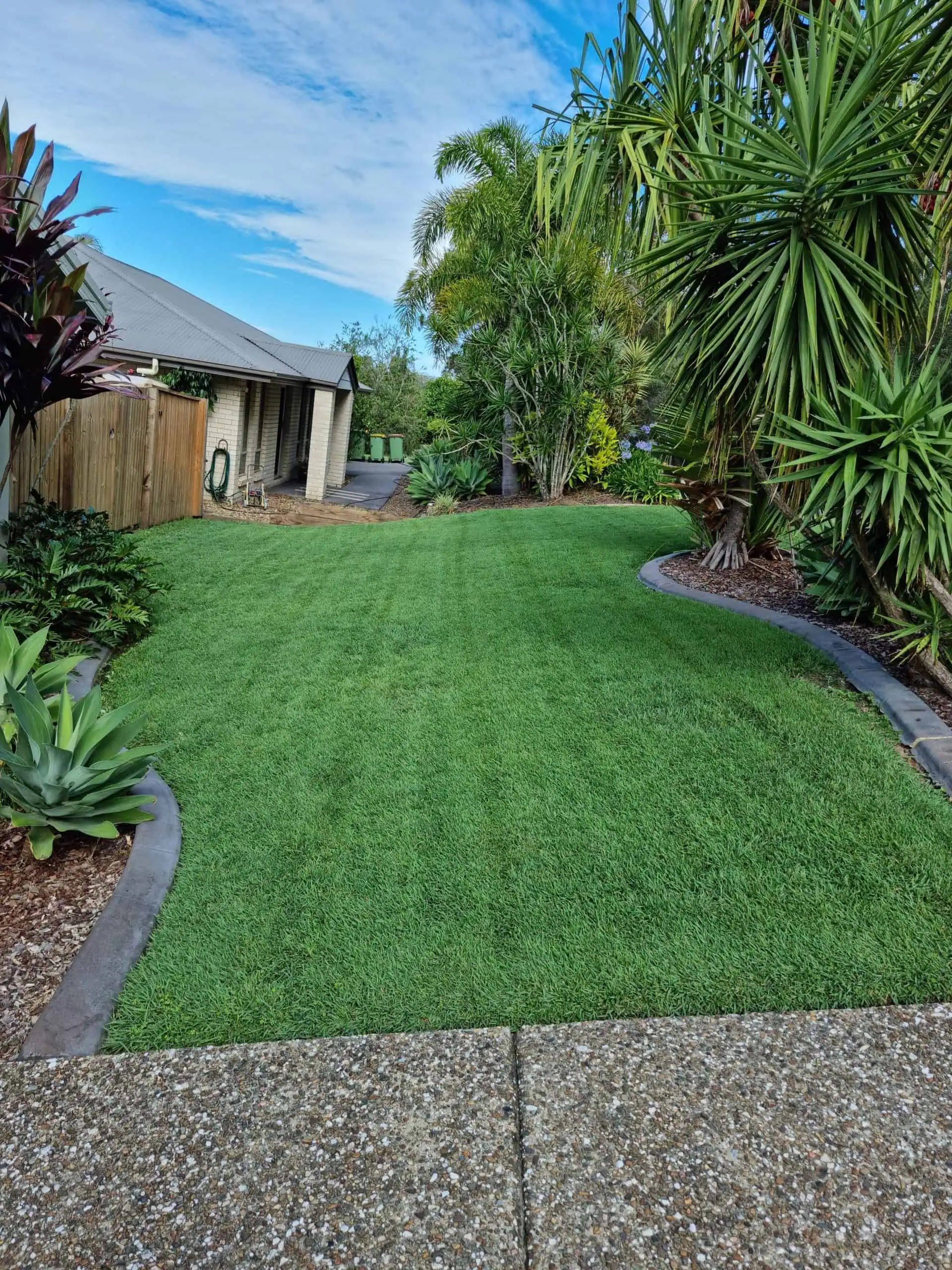 Lawn maintenance recovered