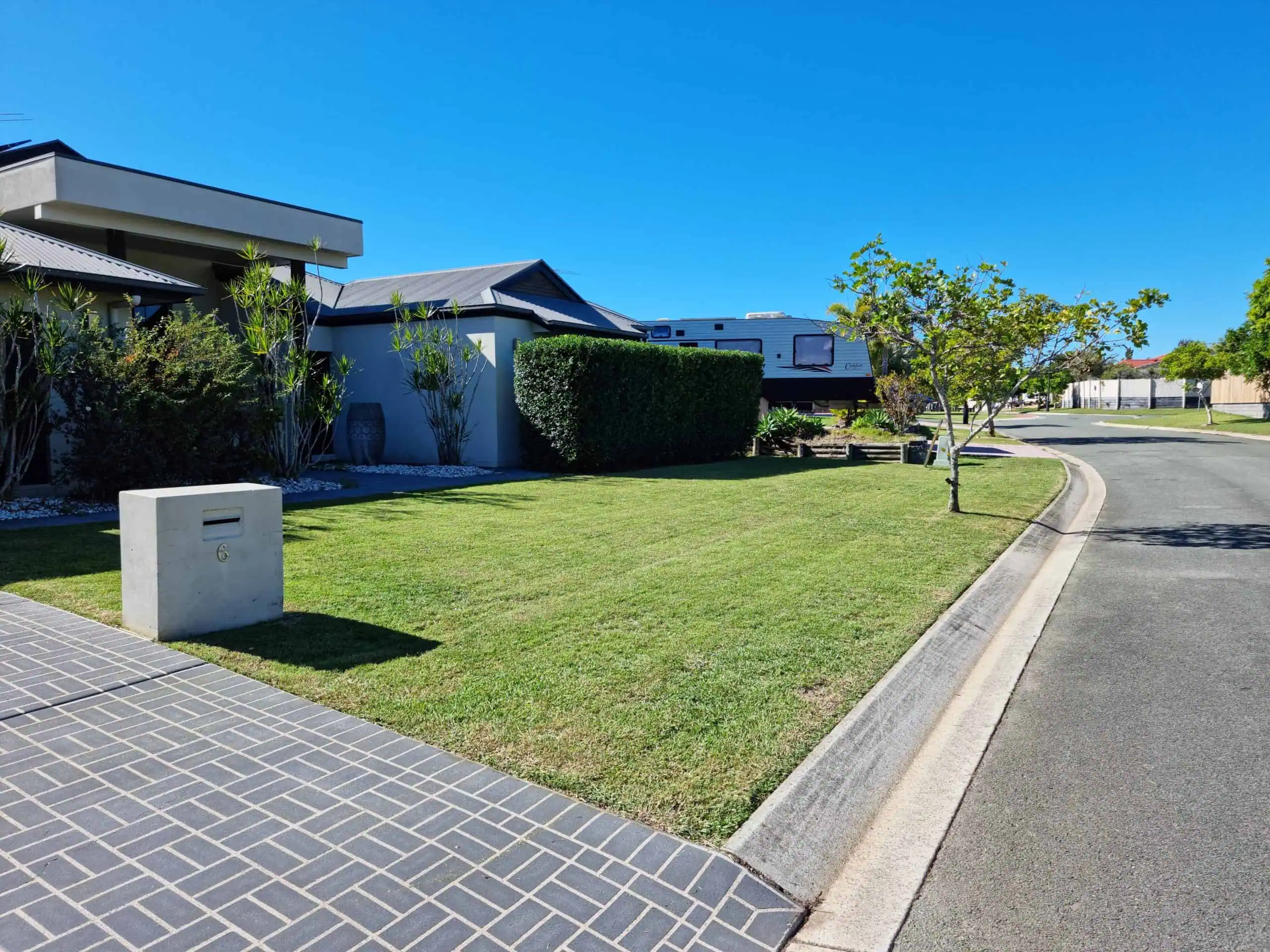 lawn maintenance after house 2